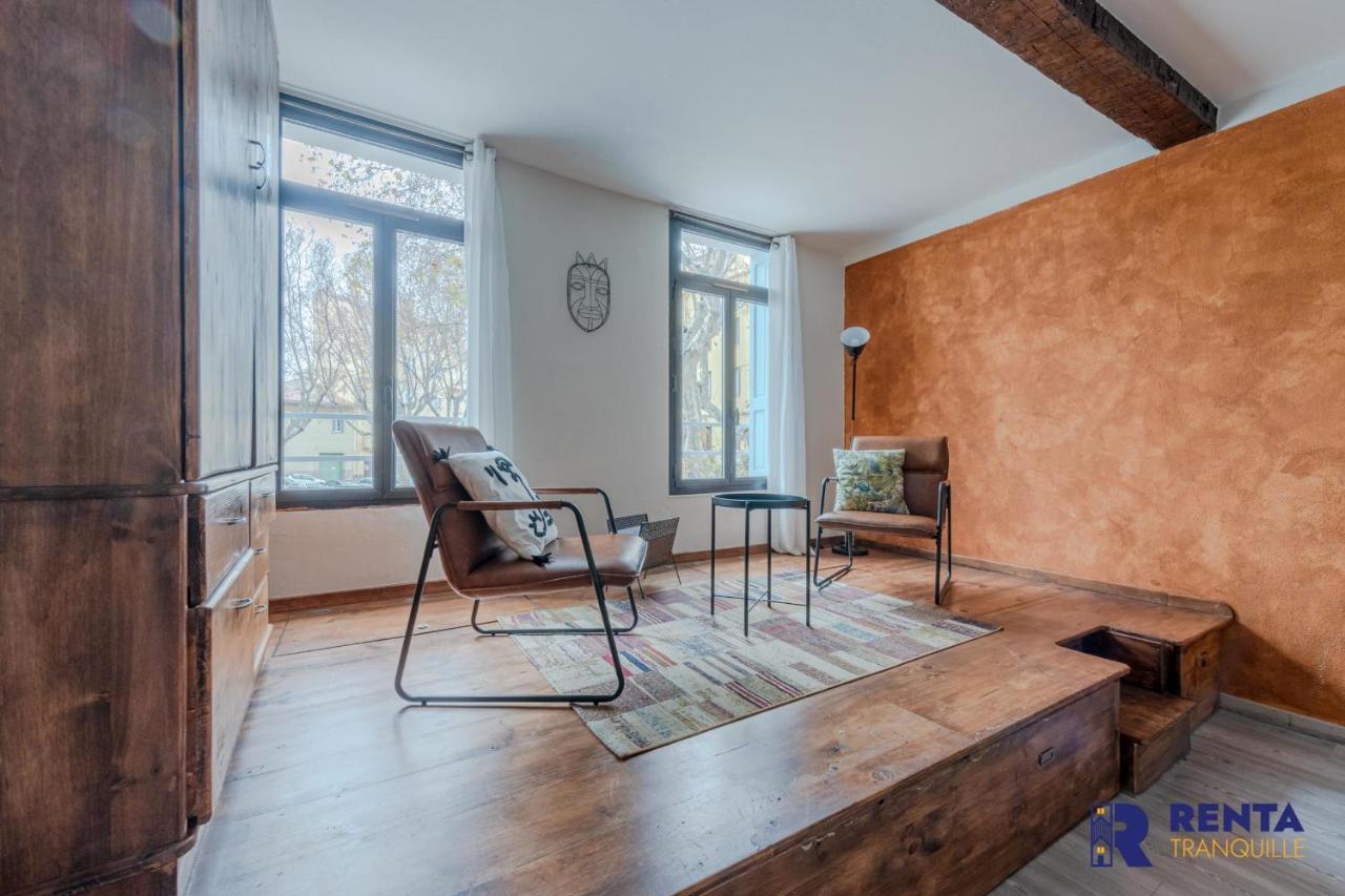 Entre Terre Et Mer Wifi Studio Cosy 2 Pers Perpignan Exterior foto
