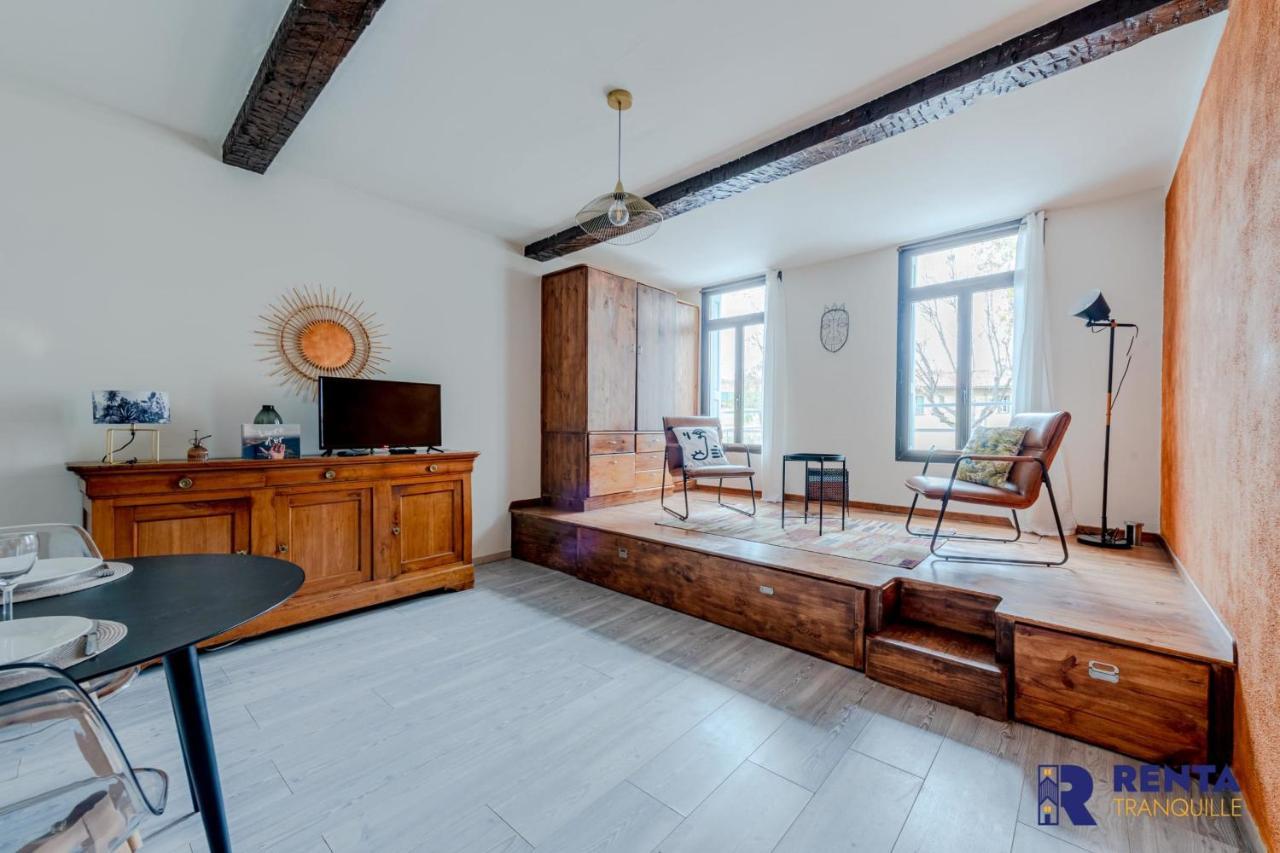 Entre Terre Et Mer Wifi Studio Cosy 2 Pers Perpignan Exterior foto